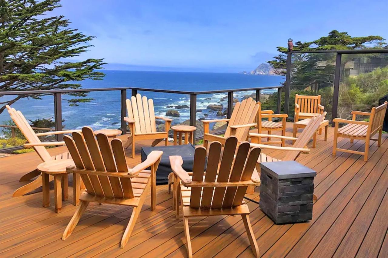 Entire Private Coastal Retreat - Spectacular Ocean Views Whot Tub Villa Montara Exteriör bild